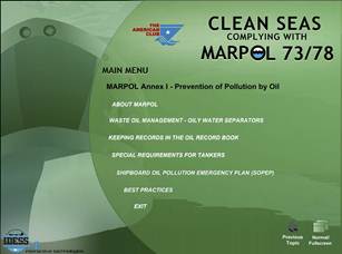 Clean Seas: Complying with MARPOL 73/78